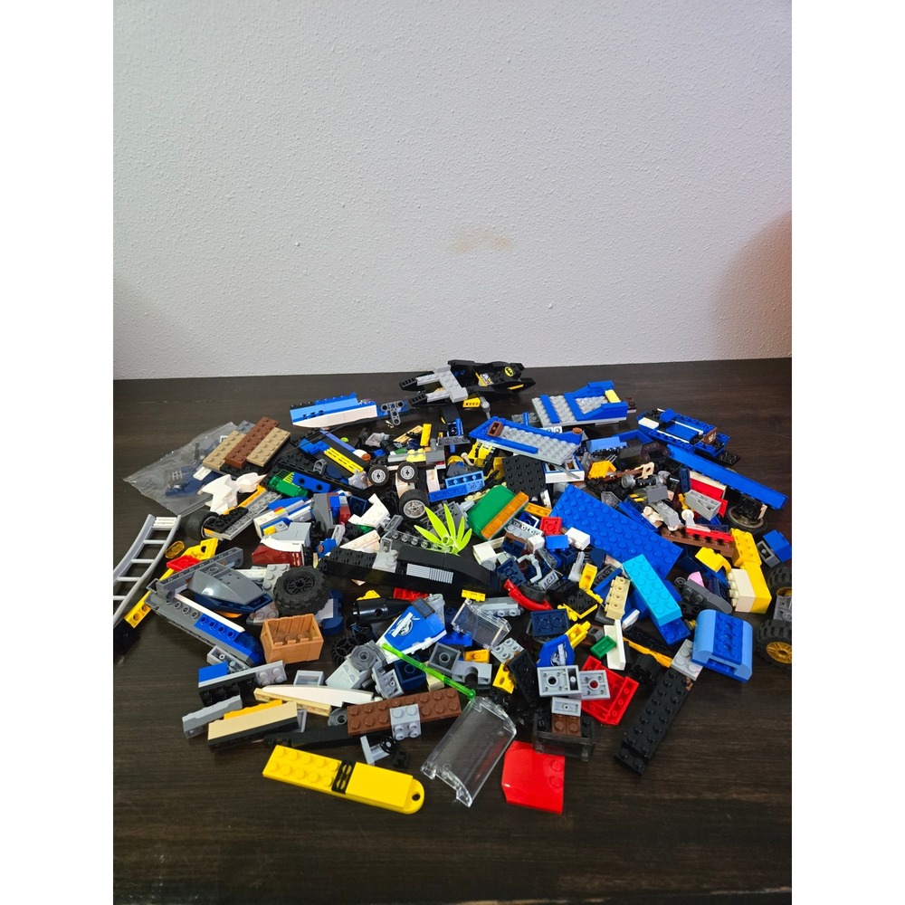 Lego Bulk Lot Mixed Bricks Pieces Batman Jurassic World City Assorted Colors